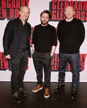 「グレンギャリー・グレン・ロス」でトリプル主演を務めるボブ・オデンカーク（左）、キーラン・カルキン（中央）、ビル・バー（右）。（Photo by Michaelah Reynolds）