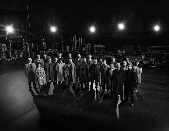 「グッドナイト＆グッドラック」出演者（Photo by Emilio Madrid）