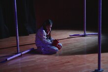 岡本昌也演劇作品 キッズ・ノワール番外編「心臓グミ」より。（撮影：沼畑直樹）