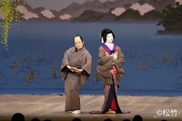 松竹創業百三十周年「四月大歌舞伎」昼の部「黒手組曲輪達引」より。
