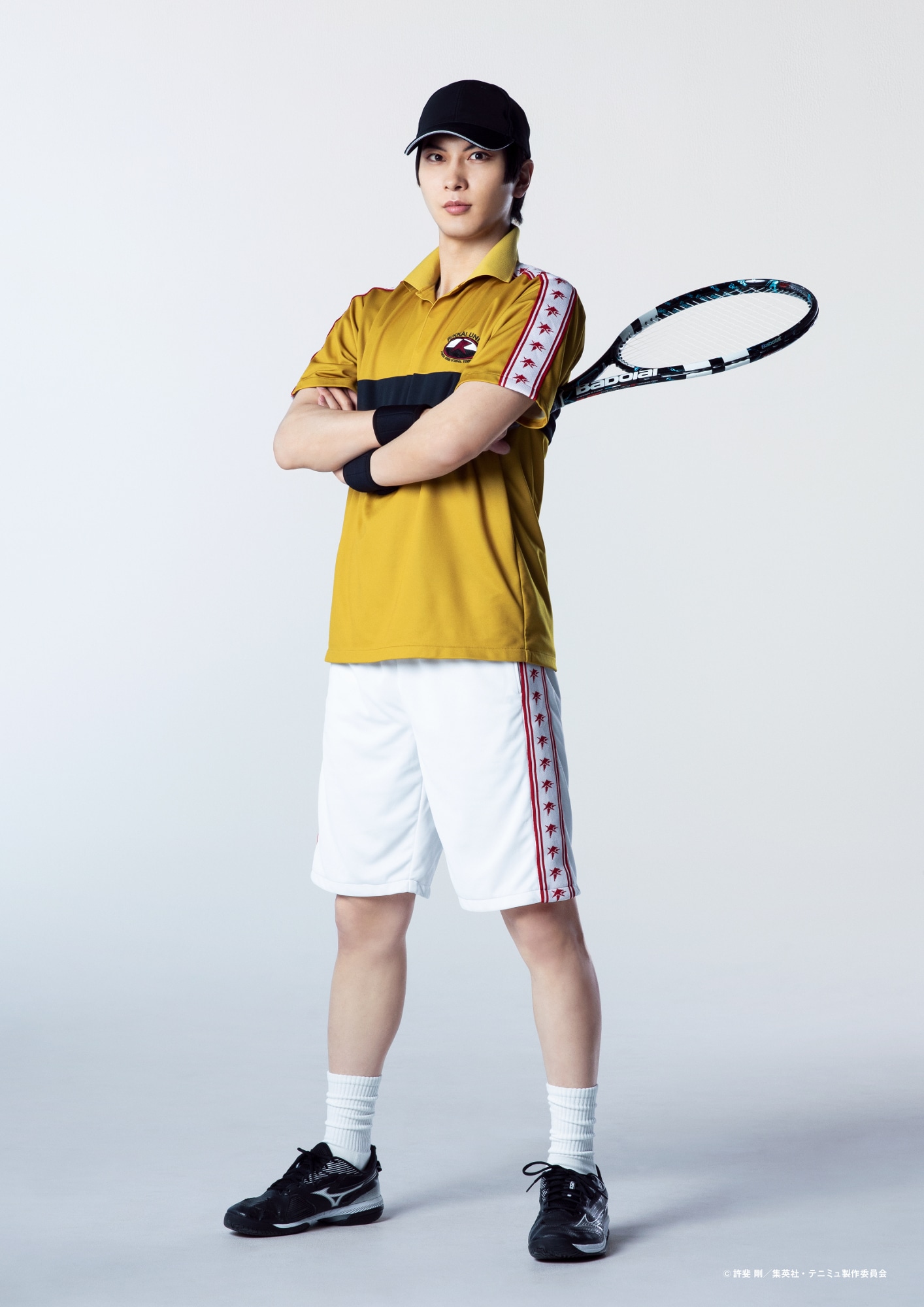 速川大弥扮する真田弦一郎。