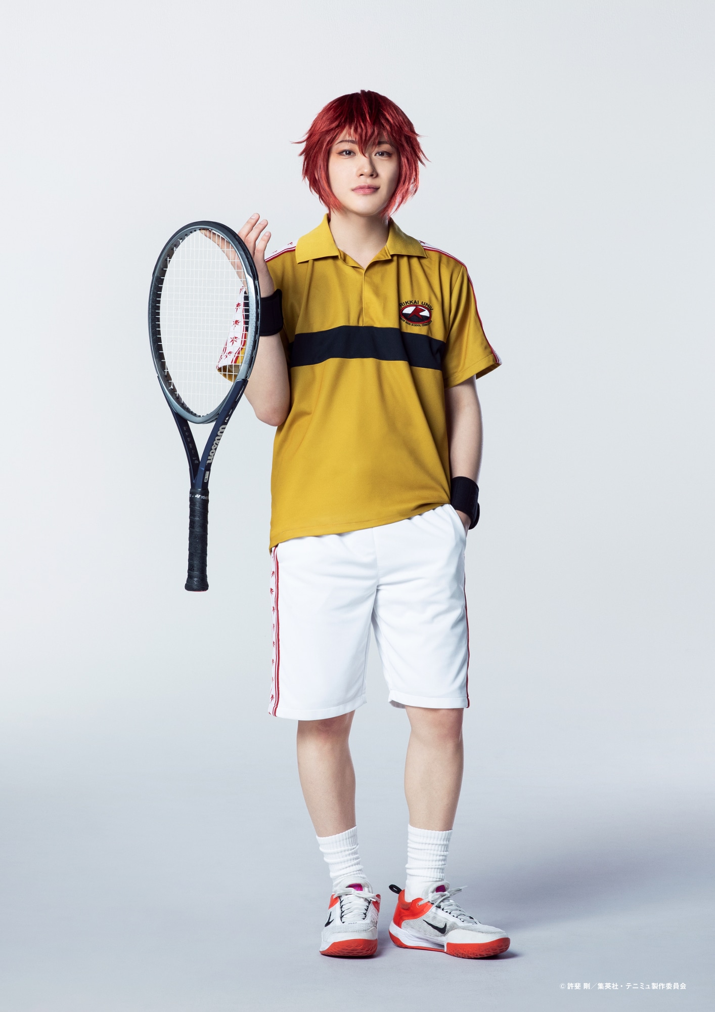 白金倫太郎扮する丸井ブン太。