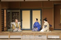 松竹創業百三十周年「四月大歌舞伎」夜の部「無筆の出世」より。