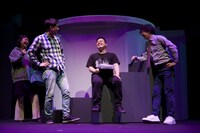 万能グローブ ガラパゴスダイナモス×ゴジゲン×小山田壮平「見上げんな！」より。（撮影：藤本彦）