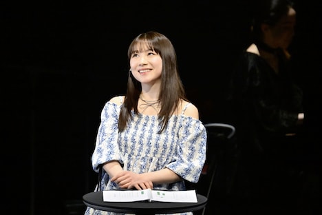 Reading Drama「BLINK」より、石田亜佑美。(撮影:阿部章仁)