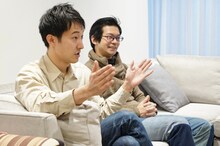 左から福原冠、三橋俊平。