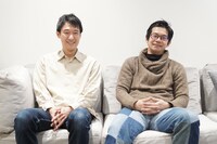 左から福原冠、三橋俊平。