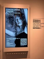 「演技を通してストーリーテリングを学ぶワークショップ」の告知ビジュアル。