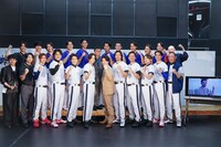 「舞台『Take Me Out』2025」製作発表会見の様子。（撮影：田中亜紀）