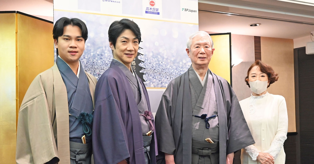能 狂言「日出処の天子」山岸凉子が厩戸王子役の野村萬斎に厚い信頼 