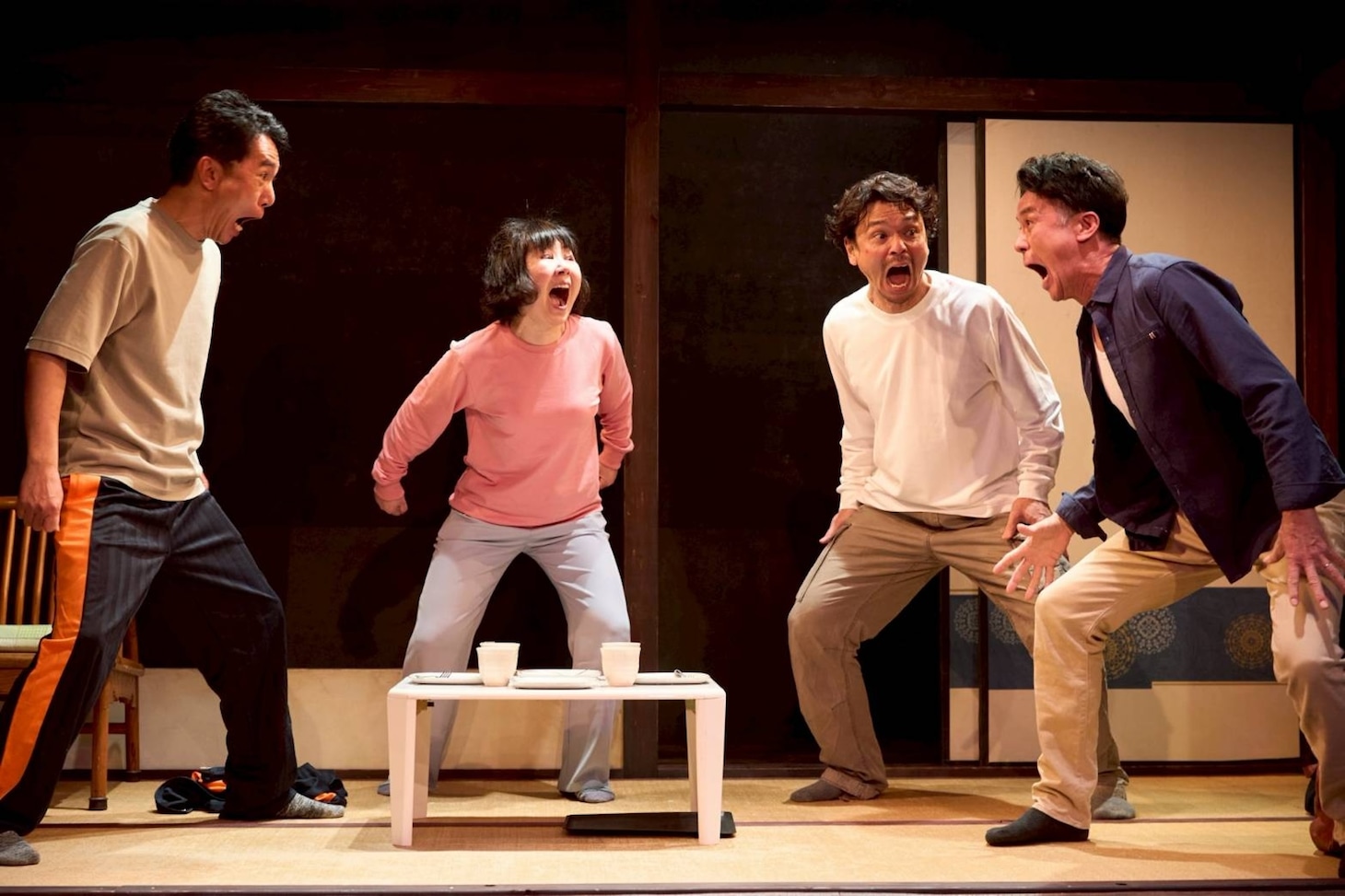 ふくふくや 第22回公演「大串枠子の日常」より。（撮影：高橋良平）