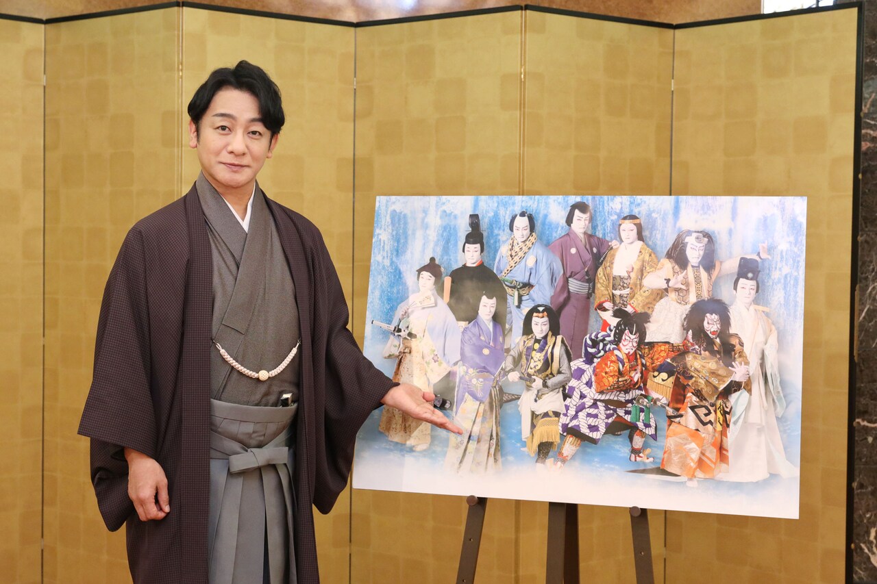 大阪松竹座「薫風歌舞伎特別公演」に片岡愛之助「ぜひ水に濡れても良い格好でいらして」