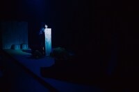 演劇ユニット・アヲォート 第2回公演「ハローボイジャー」より。（撮影：朋佳）