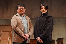 左から毛利亘宏、梅津瑞樹。