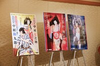 「六月博多座大歌舞伎」記者会見の様子。