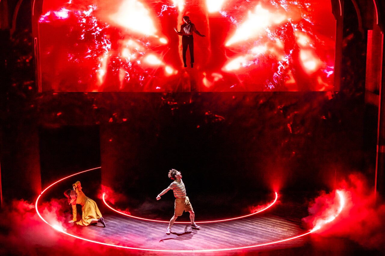 「ストレンジャー・シングス：ザ・ファースト・シャドウ」より。（Photo by Matthew Murphy and Evan Zimmerman）