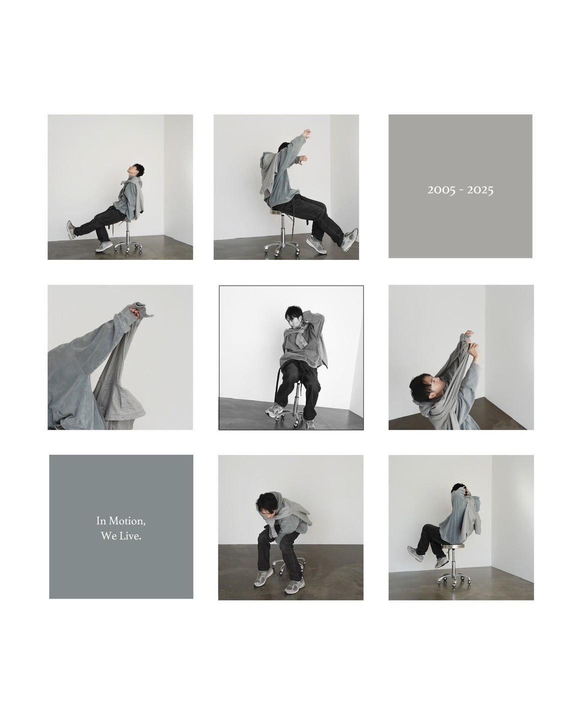 和田泰右の芸能生活20周年記念写真集「RE:20～In Motion, We Live.～」のイメージ。