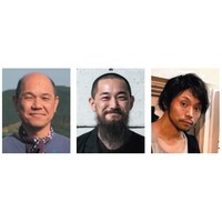 左から永山智行、鳴海康平（撮影：松原豊）、西藤将人。