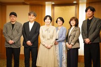 左から大森寿美男、岡田惠和、兵頭るり、大森美香、井上由美子、坂元裕二。
