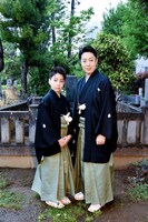 左から尾上丑之助、尾上菊之助。