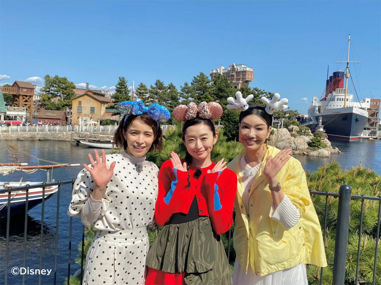 知念里奈・アンミカ・島袋寛子が東京ディズニーシーでグルメ調査「ドア×ドア クエスト」初回SP