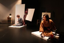 百景社アトリエ公演 2025「売り言葉」より。