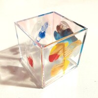 劇団三毛猫座 展覧会「優美な死骸の採集」展示物の試作品より。