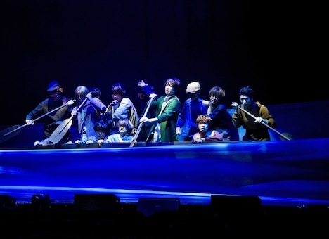 「ミュージカル『ロミオの青い空』～誓い～」ゲネプロの様子。