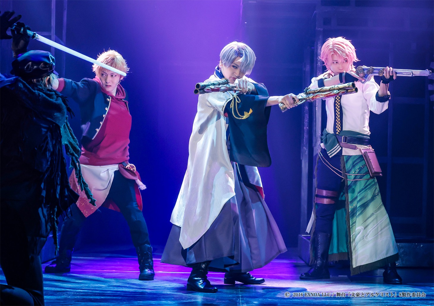 舞台「文豪とアルケミスト 紡グ者ノ序曲」より。
