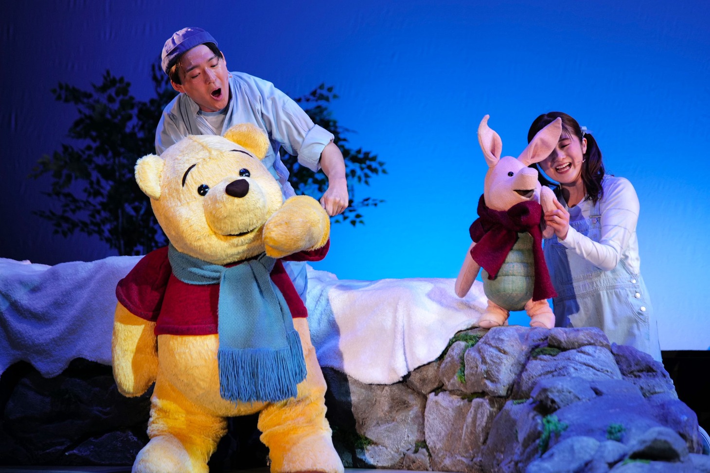 新作ミュージカル「ディズニー くまのプーさん」より。（撮影：鈴木健太）