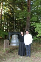 左から安田成美、阿部海太郎。