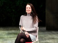 「星の降る時」作者のべス・スティール。（撮影：細野晋司）