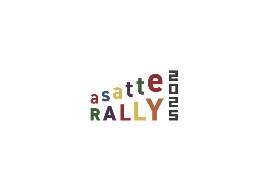 「asatte RALLY」ロゴ
