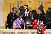 「令和7年5月文楽公演」第一部「『芦屋道満大内鑑』加茂館の段」より。（提供：国立劇場、撮影：小川知子）