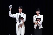 朗読公演 三島由紀夫生誕100年記念「近代能楽集」よりⅠ「邯鄲」「葵上」より。（撮影：友澤綾乃）