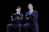 朗読公演 三島由紀夫生誕100年記念「近代能楽集」よりⅠ「邯鄲」「葵上」より。（撮影：友澤綾乃）