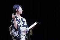 朗読公演 三島由紀夫生誕100年記念「近代能楽集」よりⅠ「邯鄲」「葵上」より。（撮影：友澤綾乃）