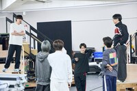 「ミュージカル『フラガリアメモリーズ』～純真の結い目～」稽古の様子。（撮影：山下侑毅 / timeties）