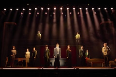 東野圭吾シアター 舞台「祈りの幕が下りる時」開幕に成井豊・小西詠斗・多田直人が手応え