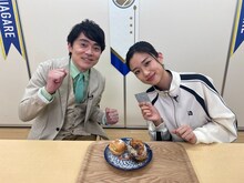 NHK総合「激突メシあがれ～自作グルメ頂上決戦～」河合優実出演回より。（写真提供：NHK）