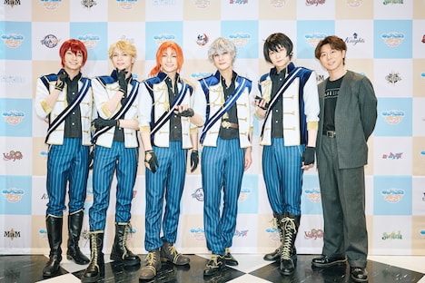 「『あんさんぶるスターズ！THE STAGE』-Desperate Checkmate-」初日会見より。