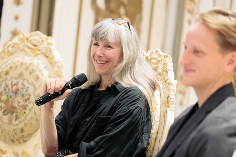 オーストラリア・バレエ団 2025年日本公演「ドン・キホーテ」公開リハーサルよりシルヴィ・ギエム(中央)。