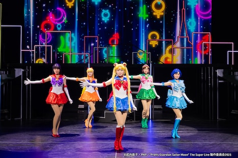 「“Pretty Guardian Sailor Moon” The Super Live」北米公演より。