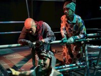 黒い犬「犬の観覧車」ゲネプロより。