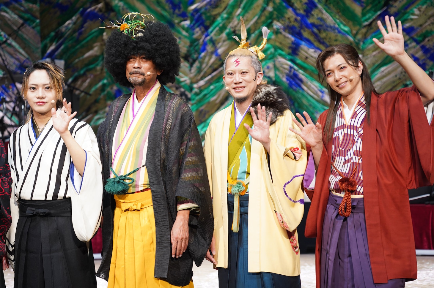 左から佐藤流司、ブラザートム、細見大輔、瀬戸祐介。