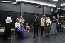 兵庫県立ピッコロ劇団 第82回公演「新天地へ～ある移民の物語～」稽古場より。