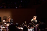 「billboard classics 山崎育三郎 Premium Symphonic Concert Tour 2025 ~Eleganza~」より。(撮影:石阪大輔)
