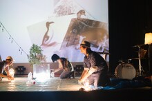 バストリオ「セザンヌによろしく！」より。（撮影：コムラマイ）