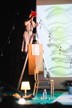 バストリオ「セザンヌによろしく！」より。（撮影：コムラマイ）