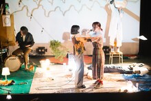 バストリオ「セザンヌによろしく！」より。（撮影：コムラマイ）